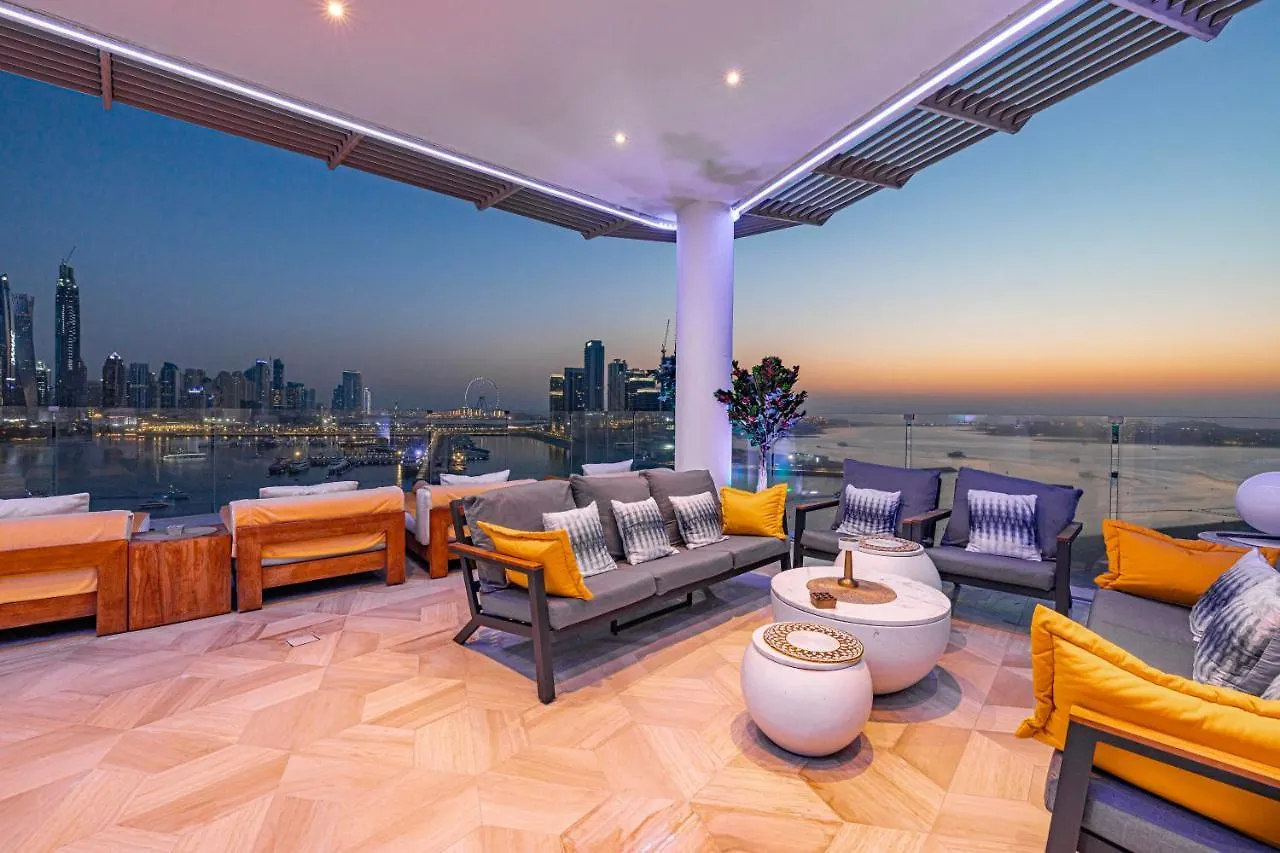 Resort Five Palm Luxury Penthouse Full Marina View & Private Pool Hotel Dubai